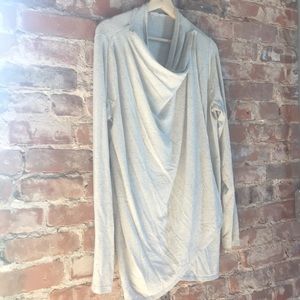 Maternity nursing crossover sweater